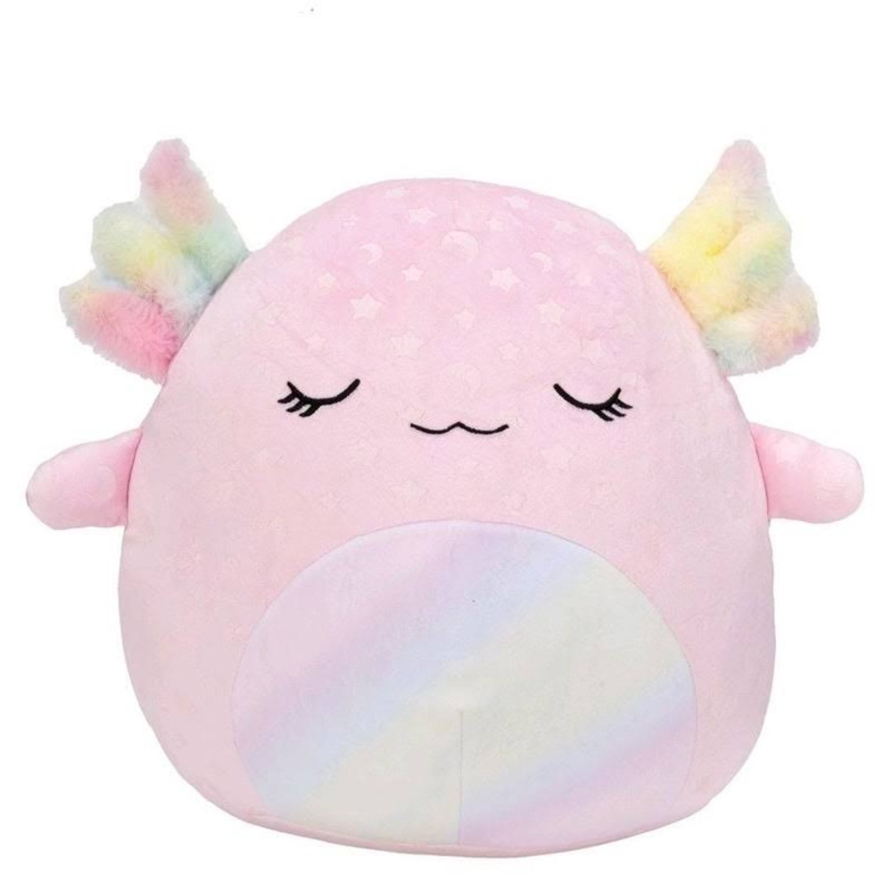 12” CRESSIDA AXOLOTL SQUISHMALLOW (glow in the dark)